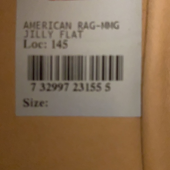 American Rag Flat Leather Floral Shoes - Picture 10 of 10